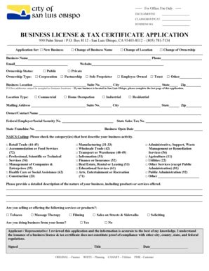 atascadero business license|business license san luis obispo.